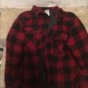 Thermal button up work jacket